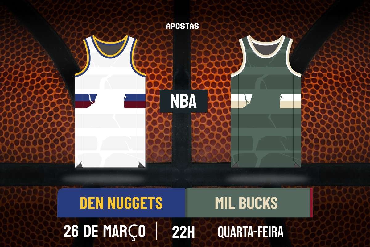 Palpite Denver Nuggets x Milwaukee Bucks – NBA – 26/03/2025