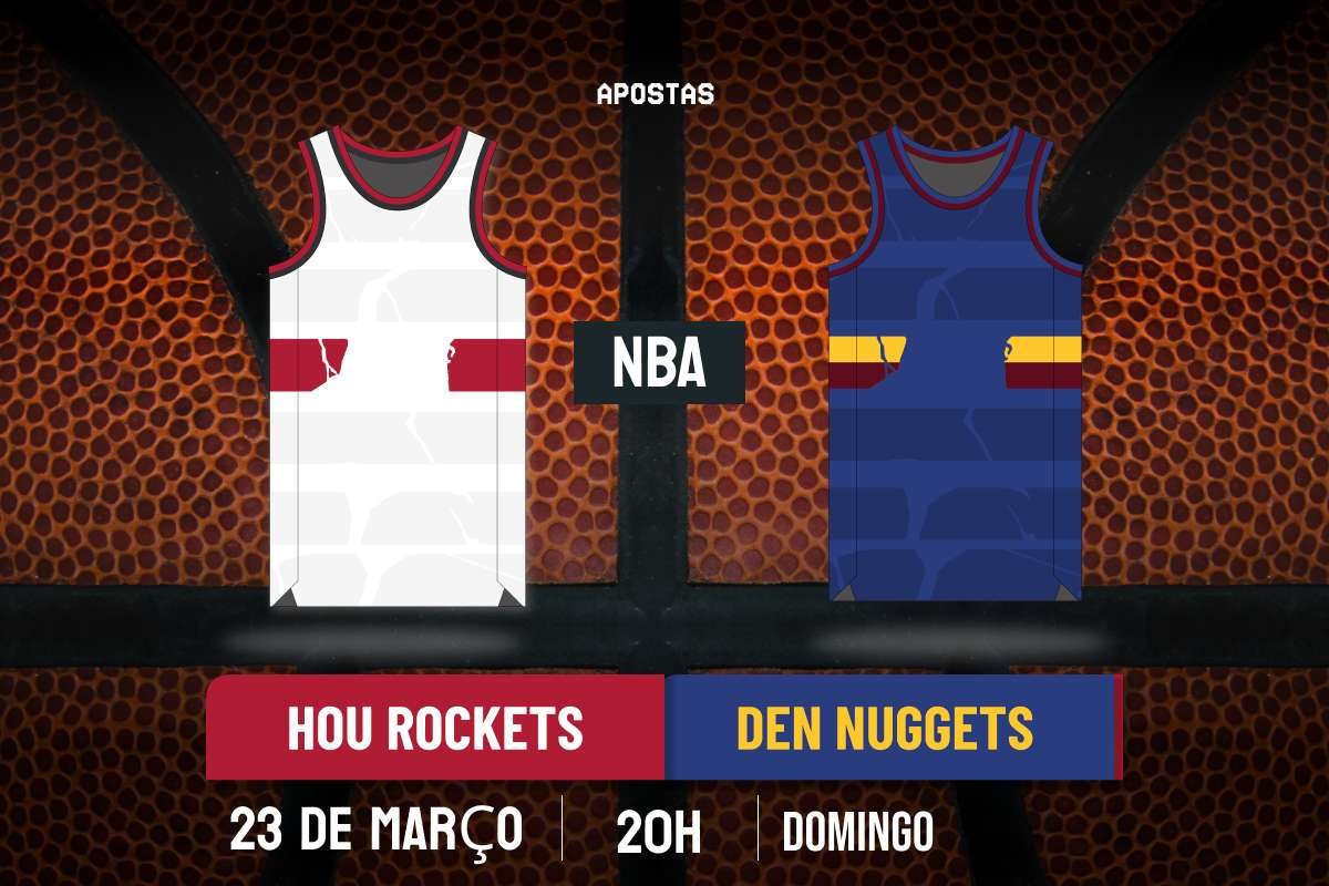 Palpite Houston Rockets x Denver Nuggets – NBA – 23/03/2025