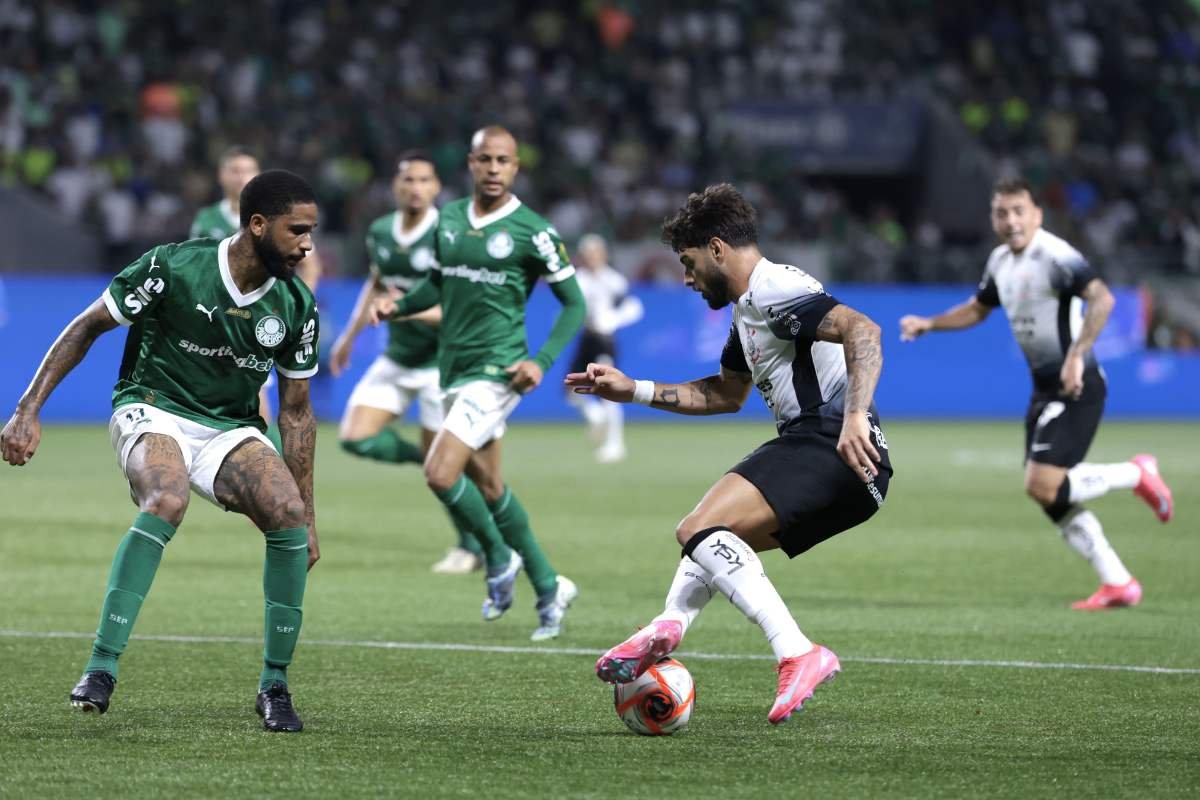 Qual placar mais se repete em Corinthians x Palmeiras? Veja odds