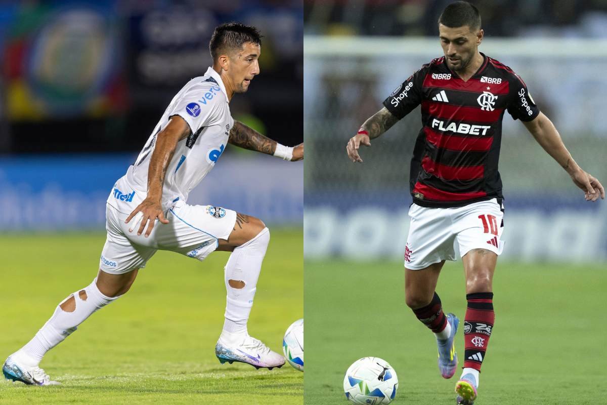 Grêmio x Flamengo com tempero uruguaio pelo Brasileirão; veja odds