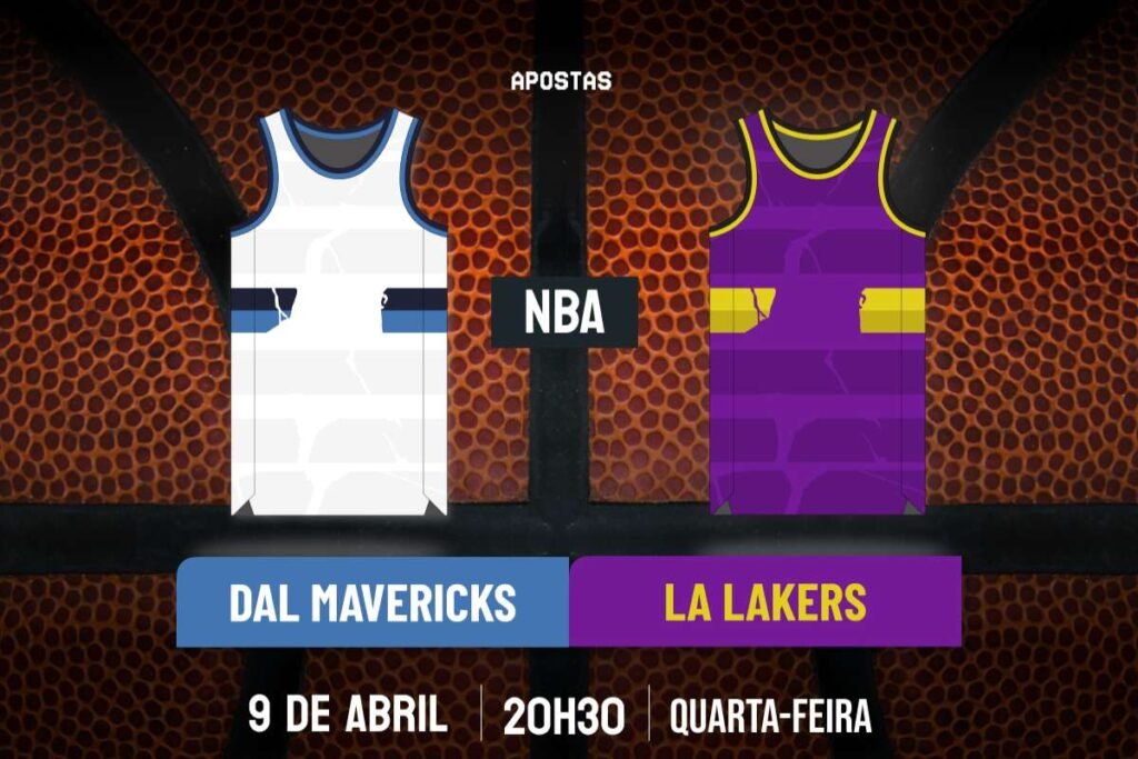 Palpite Dallas Mavericks x Los Angeles Lakers – NBA – 09/04/2025