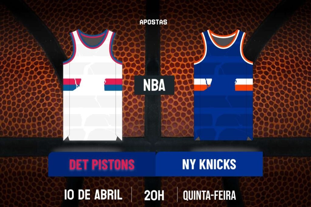 Palpite Detroit Pistons x New York Knicks – NBA – 10/04/2025