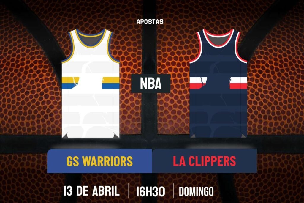 Palpite Golden State Warriors x Los Angeles Clippers – NBA – 13/04/25
